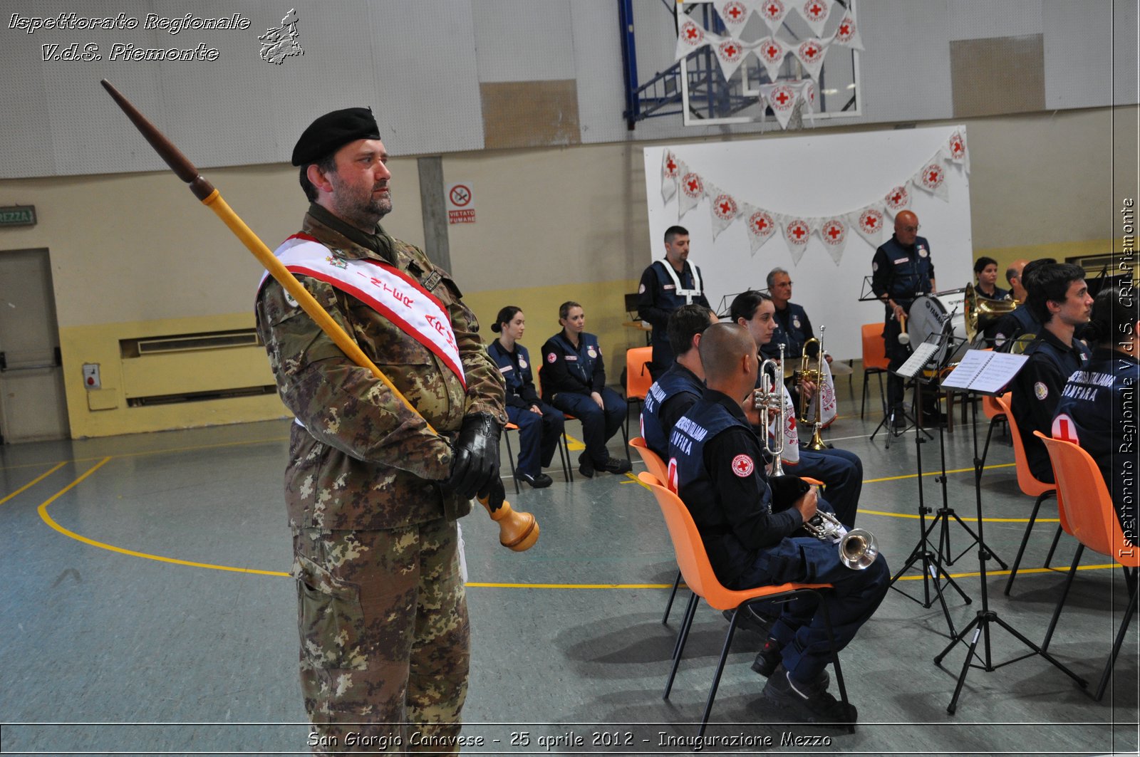 San Giorgio Canavese - 25 aprile 2012 - Inaugurazione Mezzo - Croce Rossa Italiana - Ispettorato Regionale Volontari del Soccorso Piemonte