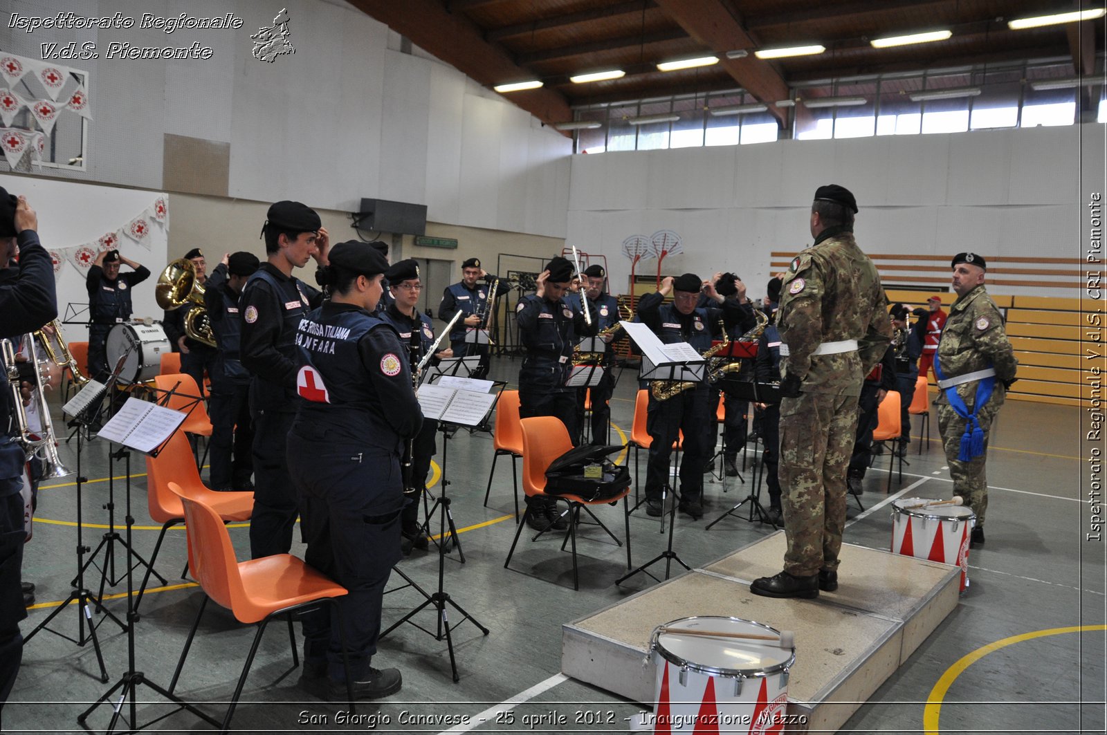 San Giorgio Canavese - 25 aprile 2012 - Inaugurazione Mezzo - Croce Rossa Italiana - Ispettorato Regionale Volontari del Soccorso Piemonte