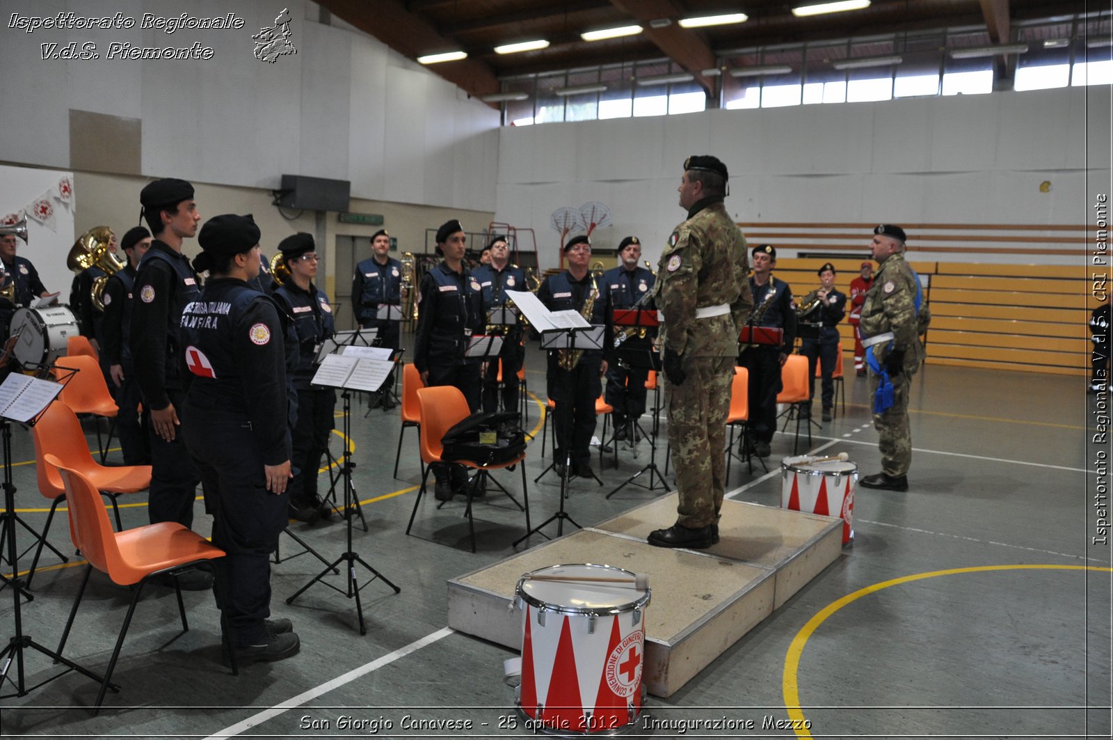 San Giorgio Canavese - 25 aprile 2012 - Inaugurazione Mezzo - Croce Rossa Italiana - Ispettorato Regionale Volontari del Soccorso Piemonte