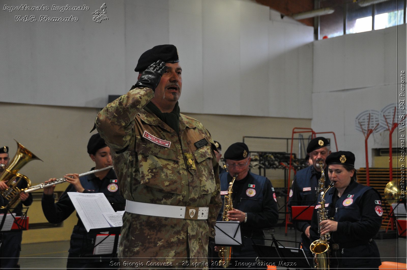 San Giorgio Canavese - 25 aprile 2012 - Inaugurazione Mezzo - Croce Rossa Italiana - Ispettorato Regionale Volontari del Soccorso Piemonte