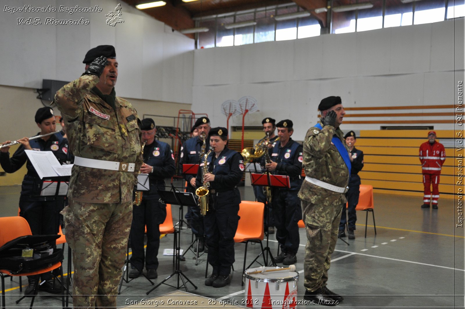 San Giorgio Canavese - 25 aprile 2012 - Inaugurazione Mezzo - Croce Rossa Italiana - Ispettorato Regionale Volontari del Soccorso Piemonte