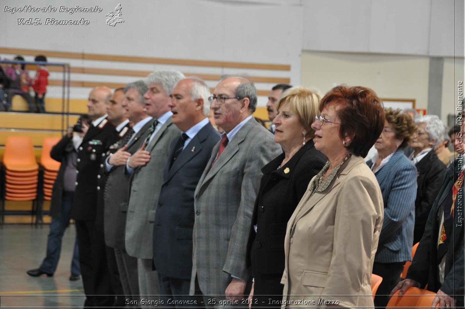 San Giorgio Canavese - 25 aprile 2012 - Inaugurazione Mezzo - Croce Rossa Italiana - Ispettorato Regionale Volontari del Soccorso Piemonte