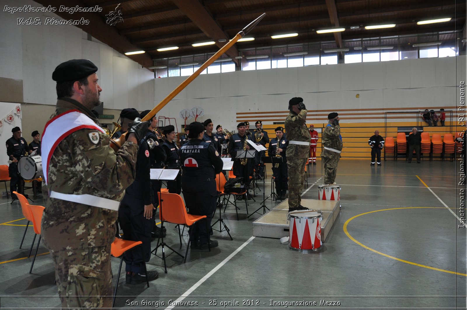 San Giorgio Canavese - 25 aprile 2012 - Inaugurazione Mezzo - Croce Rossa Italiana - Ispettorato Regionale Volontari del Soccorso Piemonte