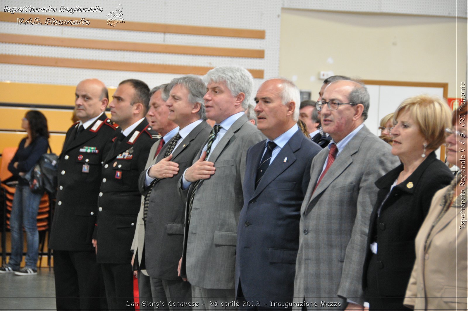 San Giorgio Canavese - 25 aprile 2012 - Inaugurazione Mezzo - Croce Rossa Italiana - Ispettorato Regionale Volontari del Soccorso Piemonte