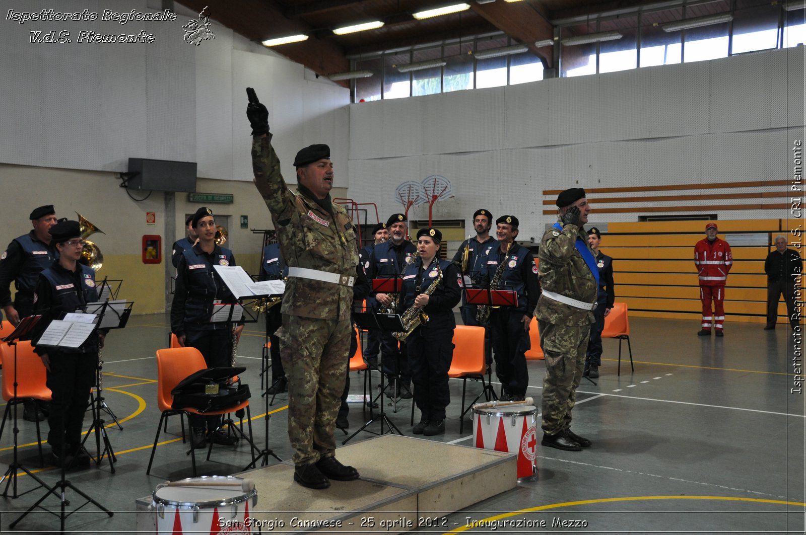 San Giorgio Canavese - 25 aprile 2012 - Inaugurazione Mezzo - Croce Rossa Italiana - Ispettorato Regionale Volontari del Soccorso Piemonte