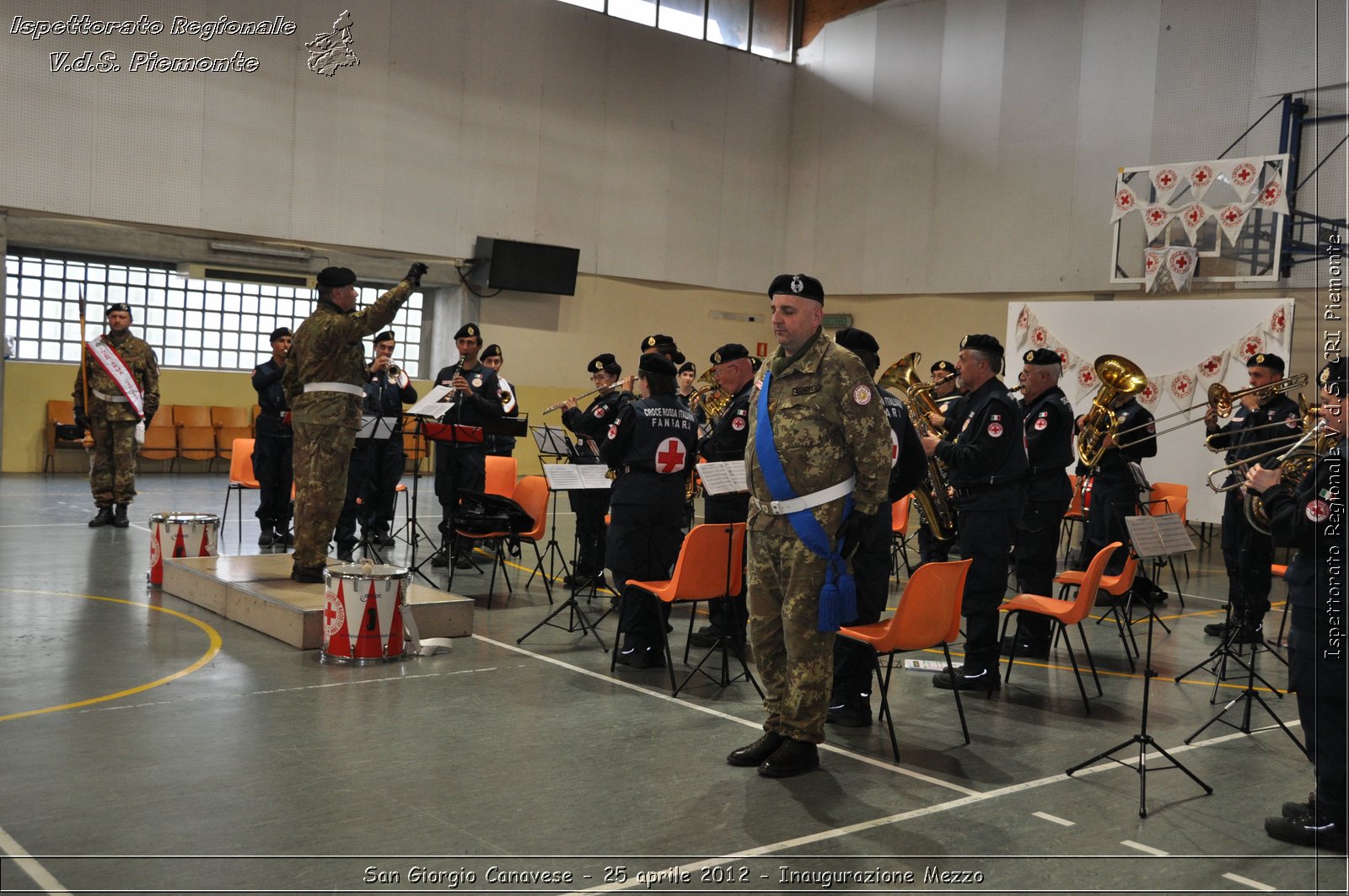 San Giorgio Canavese - 25 aprile 2012 - Inaugurazione Mezzo - Croce Rossa Italiana - Ispettorato Regionale Volontari del Soccorso Piemonte