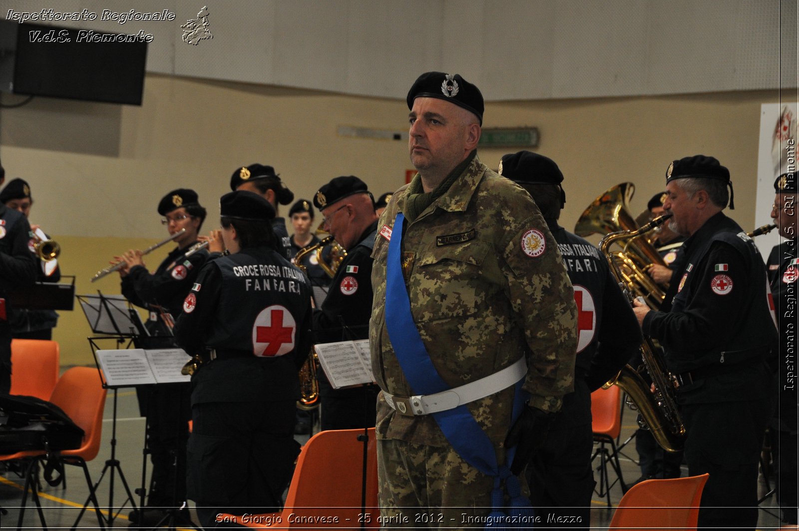 San Giorgio Canavese - 25 aprile 2012 - Inaugurazione Mezzo - Croce Rossa Italiana - Ispettorato Regionale Volontari del Soccorso Piemonte