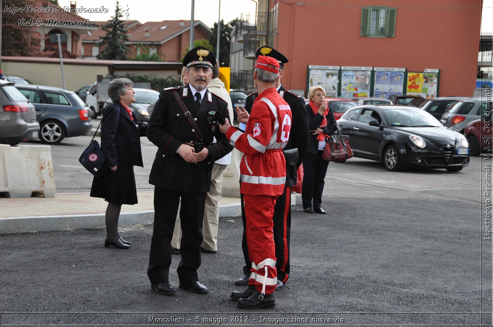 Moncalieri - 5 maggio 2012 - Inaugurazione nuova via - Croce Rossa Italiana - Ispettorato Regionale Volontari del Soccorso Piemonte