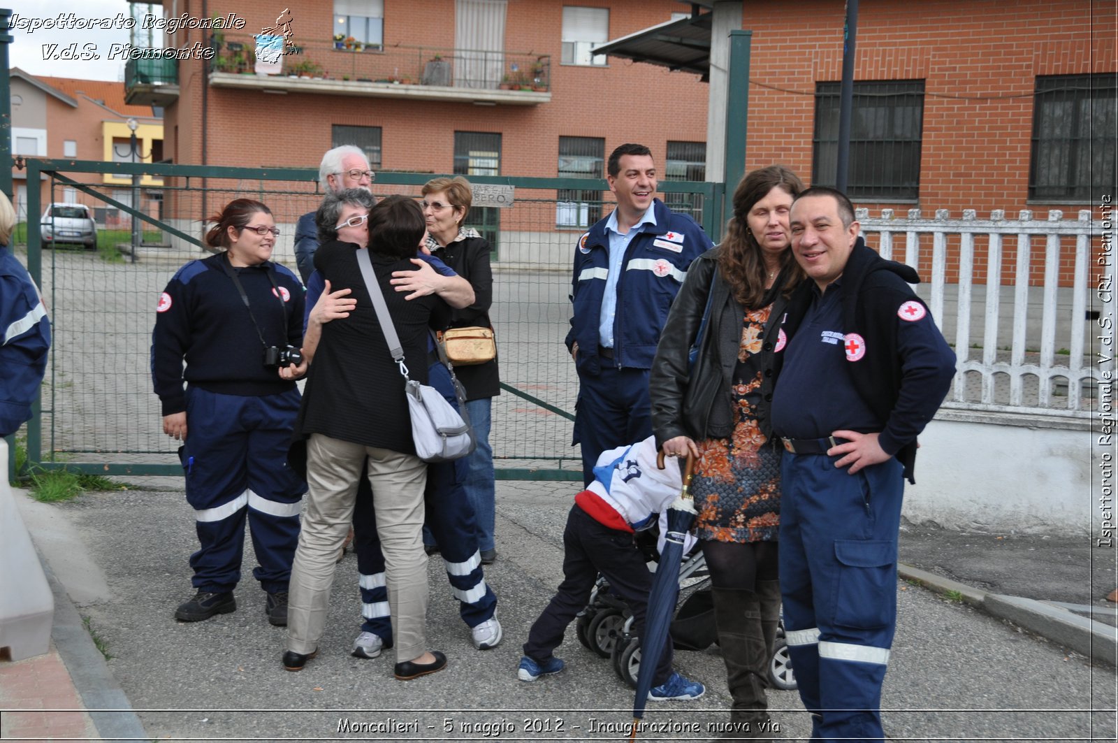 Moncalieri - 5 maggio 2012 - Inaugurazione nuova via - Croce Rossa Italiana - Ispettorato Regionale Volontari del Soccorso Piemonte