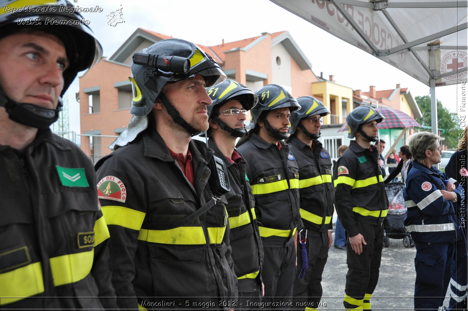 Moncalieri - 5 maggio 2012 - Inaugurazione nuova via - Croce Rossa Italiana - Ispettorato Regionale Volontari del Soccorso Piemonte