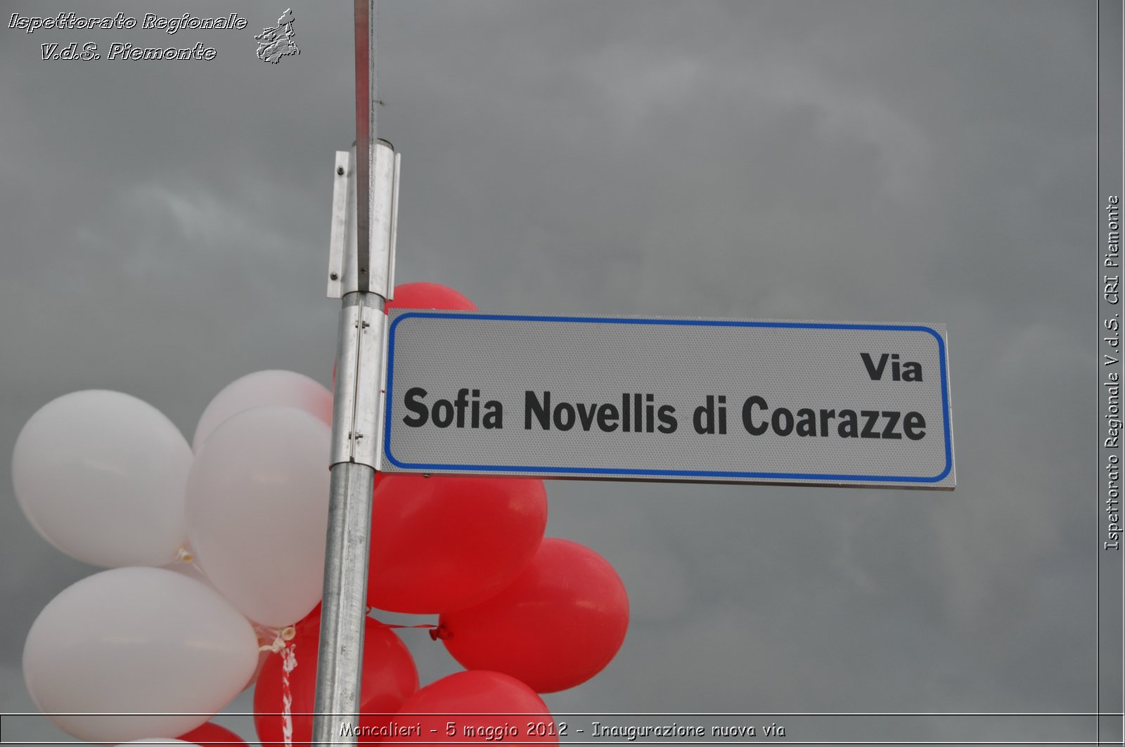 Moncalieri - 5 maggio 2012 - Inaugurazione nuova via - Croce Rossa Italiana - Ispettorato Regionale Volontari del Soccorso Piemonte