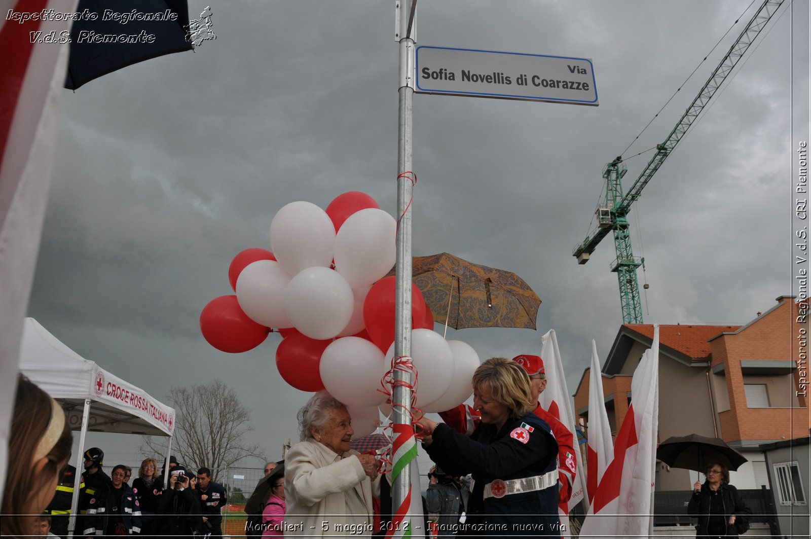 Moncalieri - 5 maggio 2012 - Inaugurazione nuova via - Croce Rossa Italiana - Ispettorato Regionale Volontari del Soccorso Piemonte