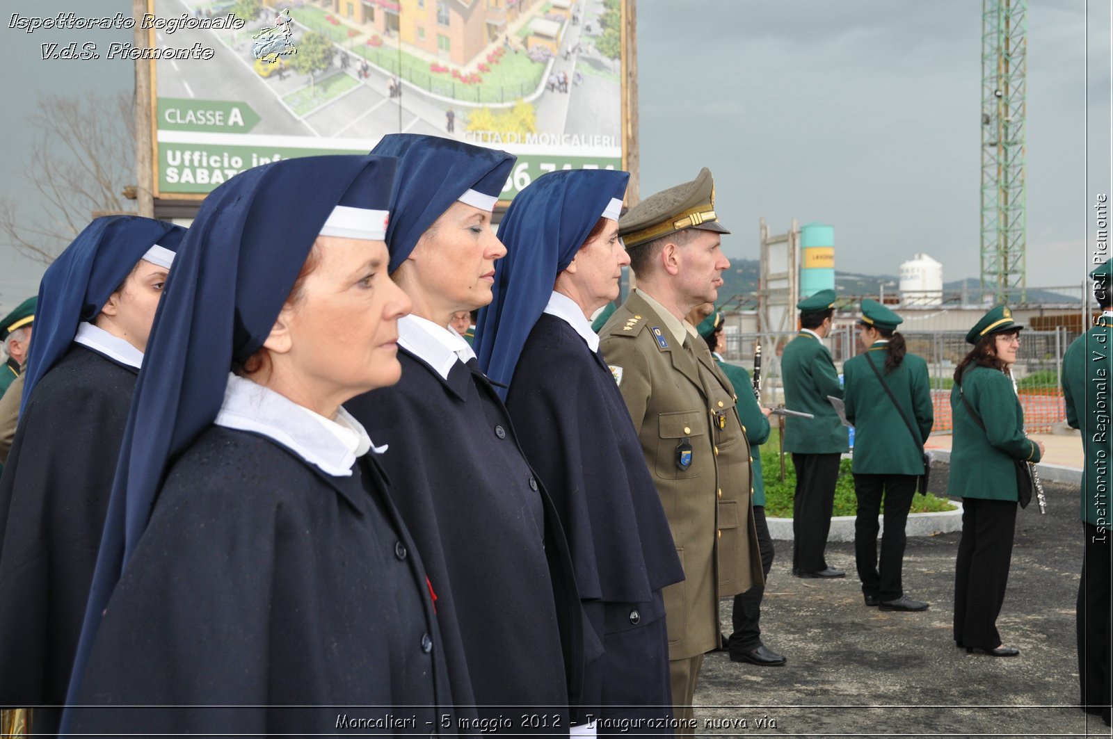 Moncalieri - 5 maggio 2012 - Inaugurazione nuova via - Croce Rossa Italiana - Ispettorato Regionale Volontari del Soccorso Piemonte