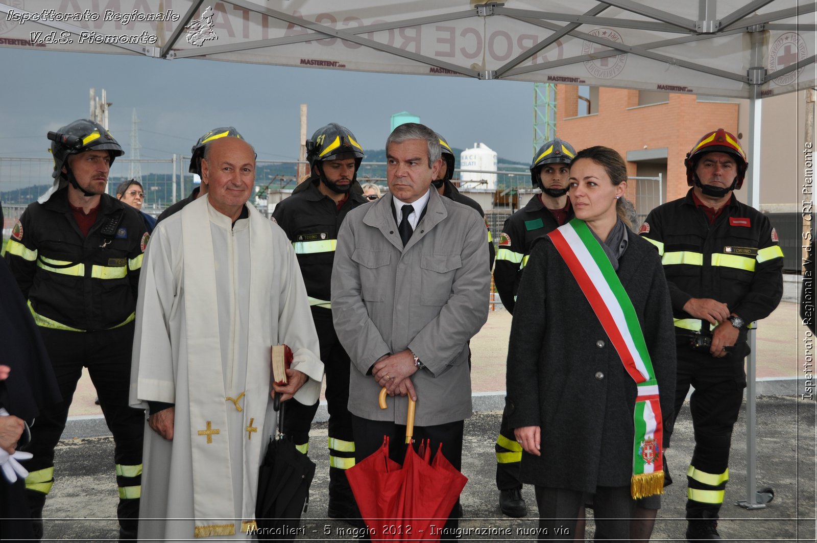 Moncalieri - 5 maggio 2012 - Inaugurazione nuova via - Croce Rossa Italiana - Ispettorato Regionale Volontari del Soccorso Piemonte