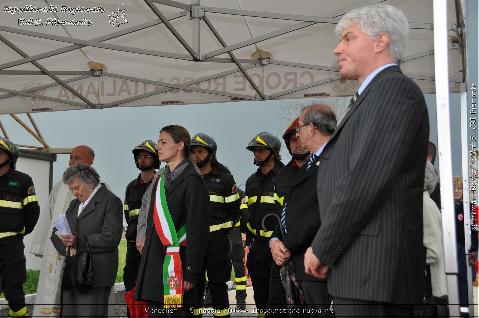 Moncalieri - 5 maggio 2012 - Inaugurazione nuova via - Croce Rossa Italiana - Ispettorato Regionale Volontari del Soccorso Piemonte