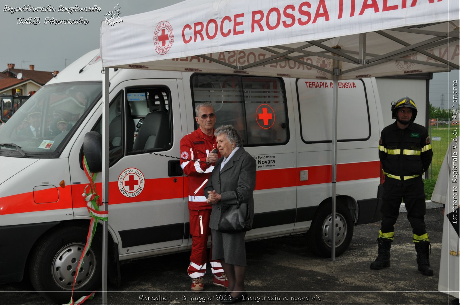 Moncalieri - 5 maggio 2012 - Inaugurazione nuova via - Croce Rossa Italiana - Ispettorato Regionale Volontari del Soccorso Piemonte