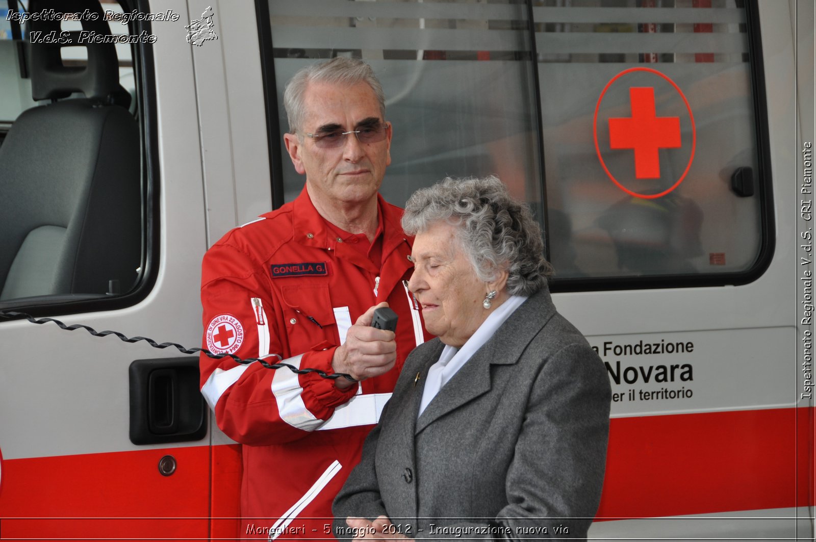 Moncalieri - 5 maggio 2012 - Inaugurazione nuova via - Croce Rossa Italiana - Ispettorato Regionale Volontari del Soccorso Piemonte