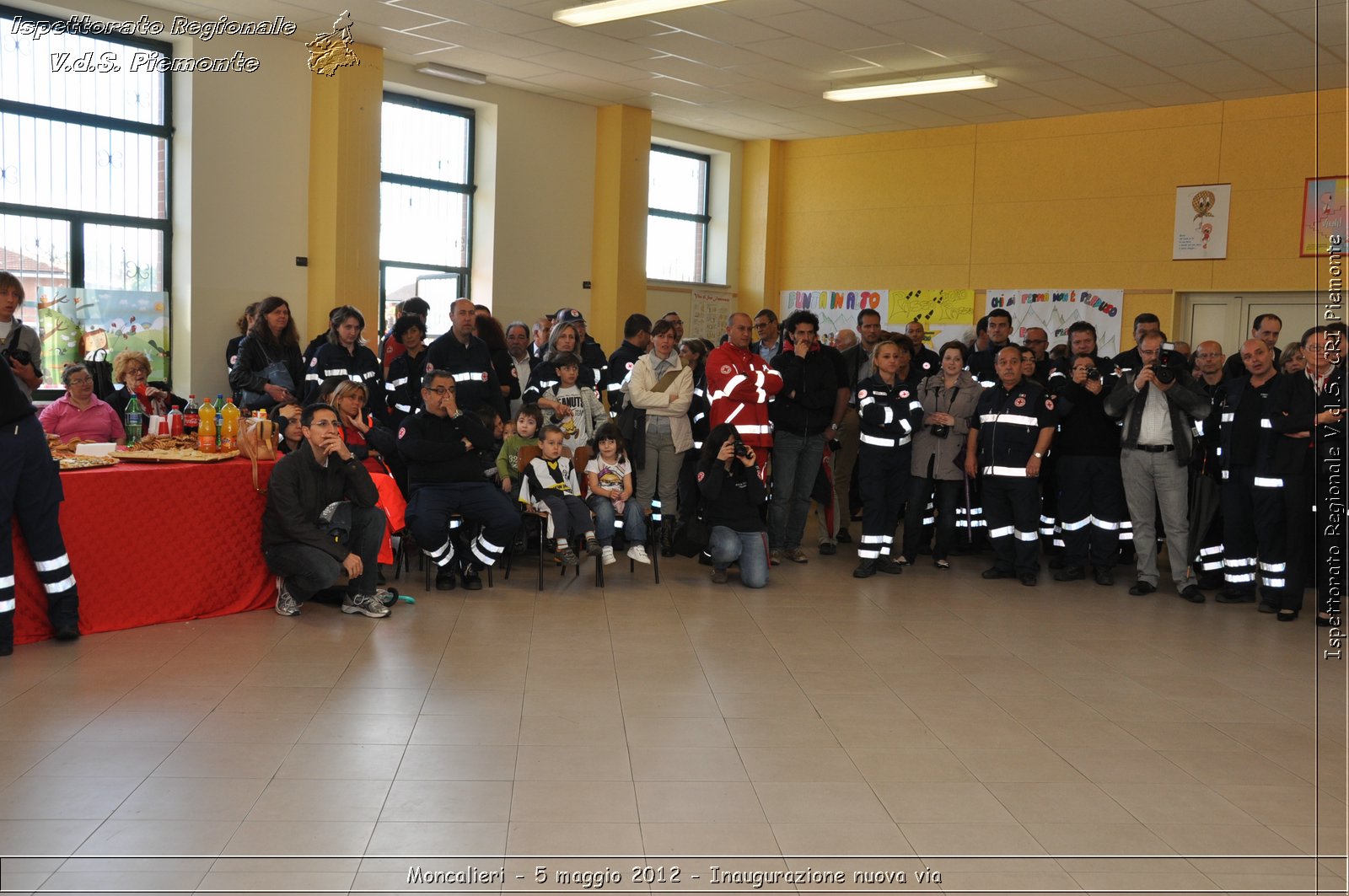 Moncalieri - 5 maggio 2012 - Inaugurazione nuova via - Croce Rossa Italiana - Ispettorato Regionale Volontari del Soccorso Piemonte