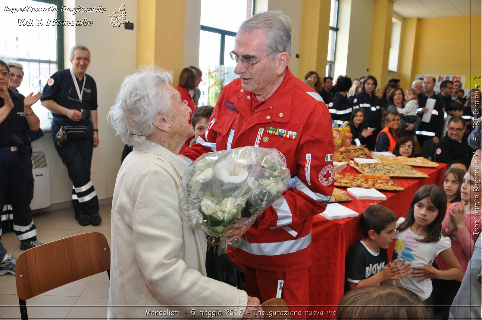 Moncalieri - 5 maggio 2012 - Inaugurazione nuova via - Croce Rossa Italiana - Ispettorato Regionale Volontari del Soccorso Piemonte