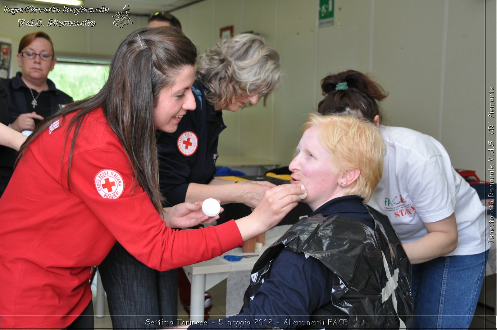 Settimo Torinese - 5 maggio 2012 - Allenamenti FACE - Croce Rossa Italiana - Ispettorato Regionale Volontari del Soccorso Piemonte