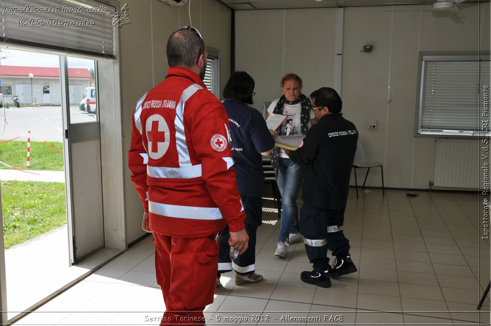 Settimo Torinese - 5 maggio 2012 - Allenamenti FACE - Croce Rossa Italiana - Ispettorato Regionale Volontari del Soccorso Piemonte