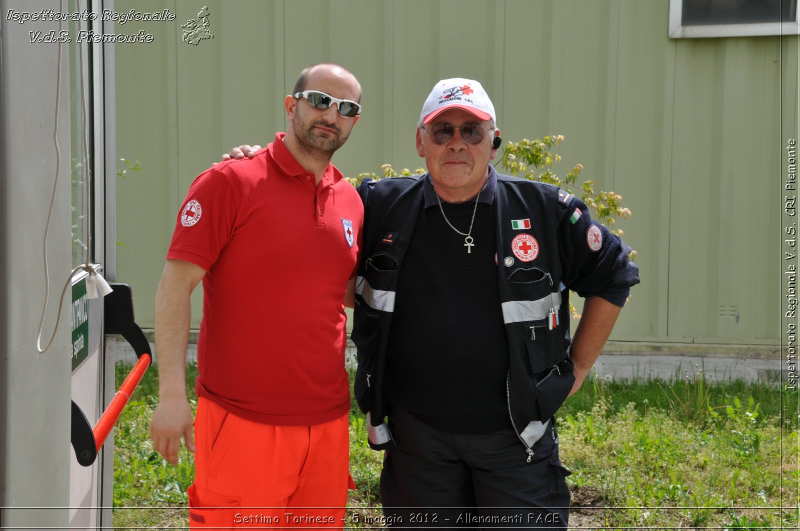 Settimo Torinese - 5 maggio 2012 - Allenamenti FACE - Croce Rossa Italiana - Ispettorato Regionale Volontari del Soccorso Piemonte