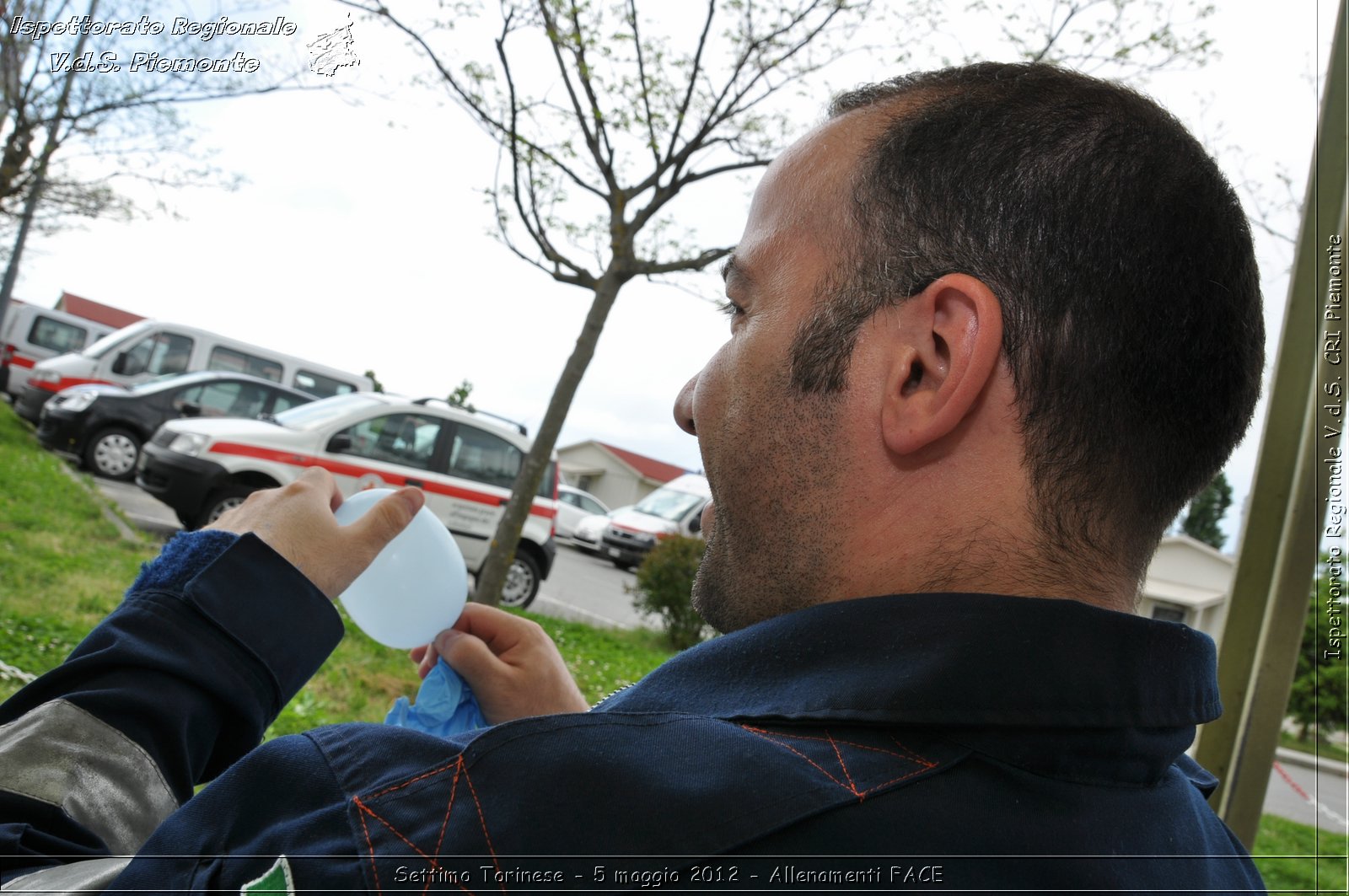 Settimo Torinese - 5 maggio 2012 - Allenamenti FACE - Croce Rossa Italiana - Ispettorato Regionale Volontari del Soccorso Piemonte