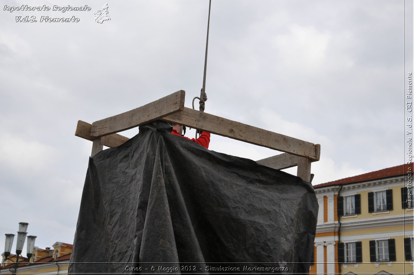 Cuneo - 6 Maggio 2012 - Simulazione Maxiemergenza- Croce Rossa Italiana - Ispettorato Regionale Volontari del Soccorso Piemonte