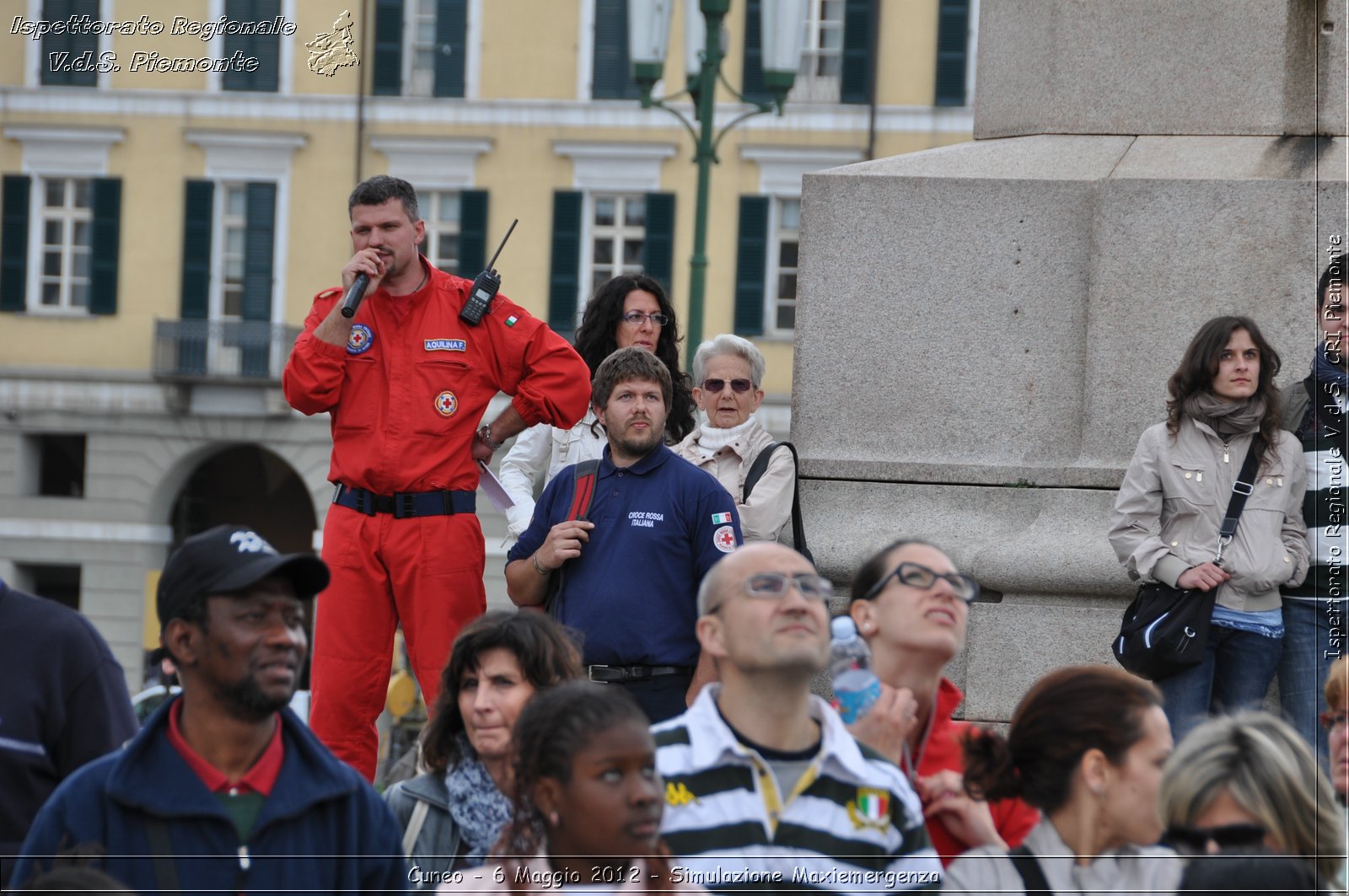 Cuneo - 6 Maggio 2012 - Simulazione Maxiemergenza- Croce Rossa Italiana - Ispettorato Regionale Volontari del Soccorso Piemonte