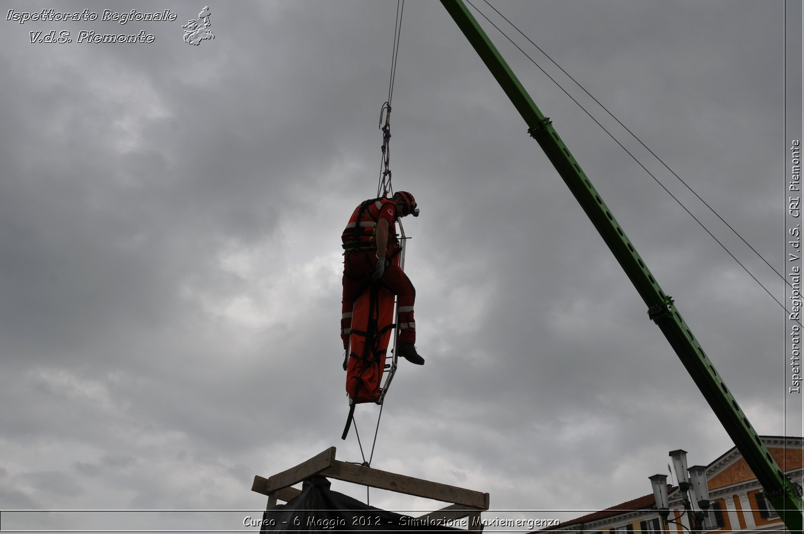 Cuneo - 6 Maggio 2012 - Simulazione Maxiemergenza- Croce Rossa Italiana - Ispettorato Regionale Volontari del Soccorso Piemonte