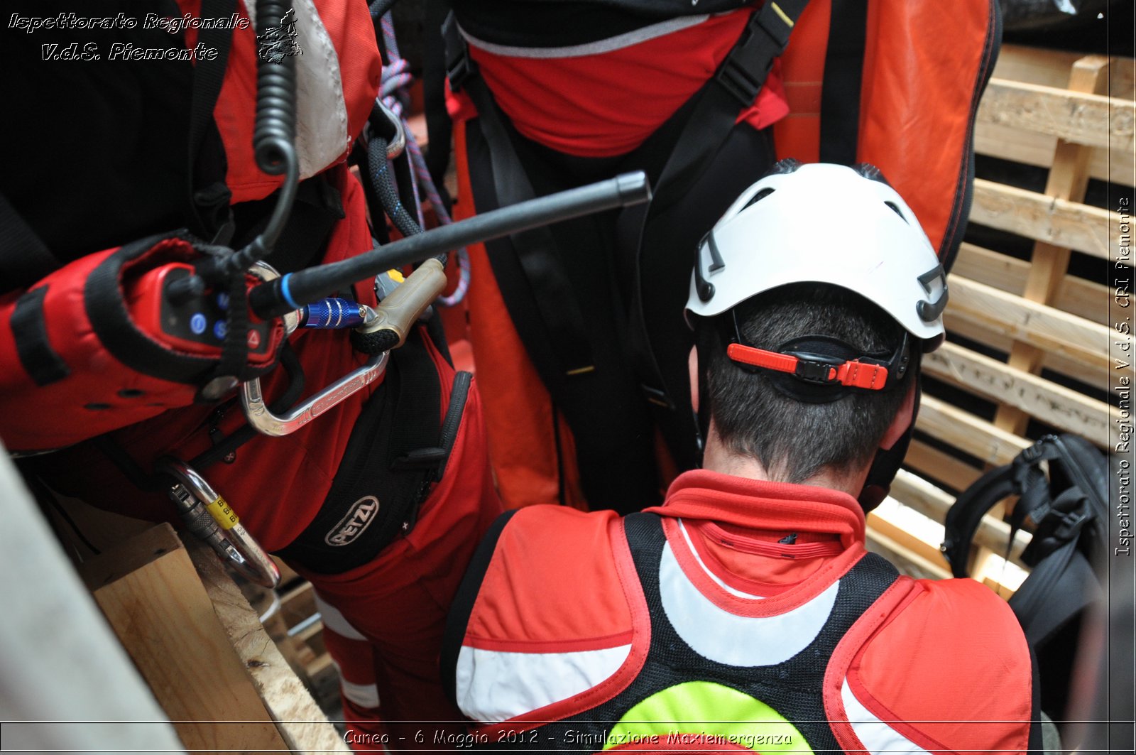 Cuneo - 6 Maggio 2012 - Simulazione Maxiemergenza- Croce Rossa Italiana - Ispettorato Regionale Volontari del Soccorso Piemonte