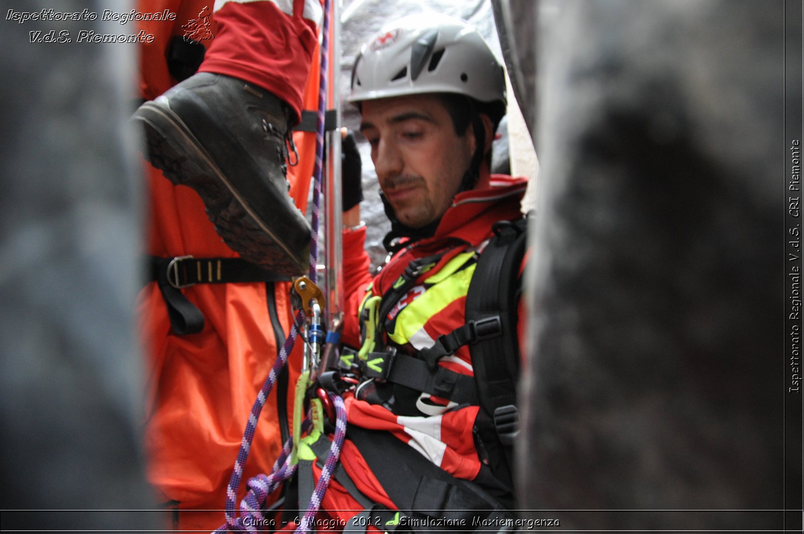 Cuneo - 6 Maggio 2012 - Simulazione Maxiemergenza- Croce Rossa Italiana - Ispettorato Regionale Volontari del Soccorso Piemonte