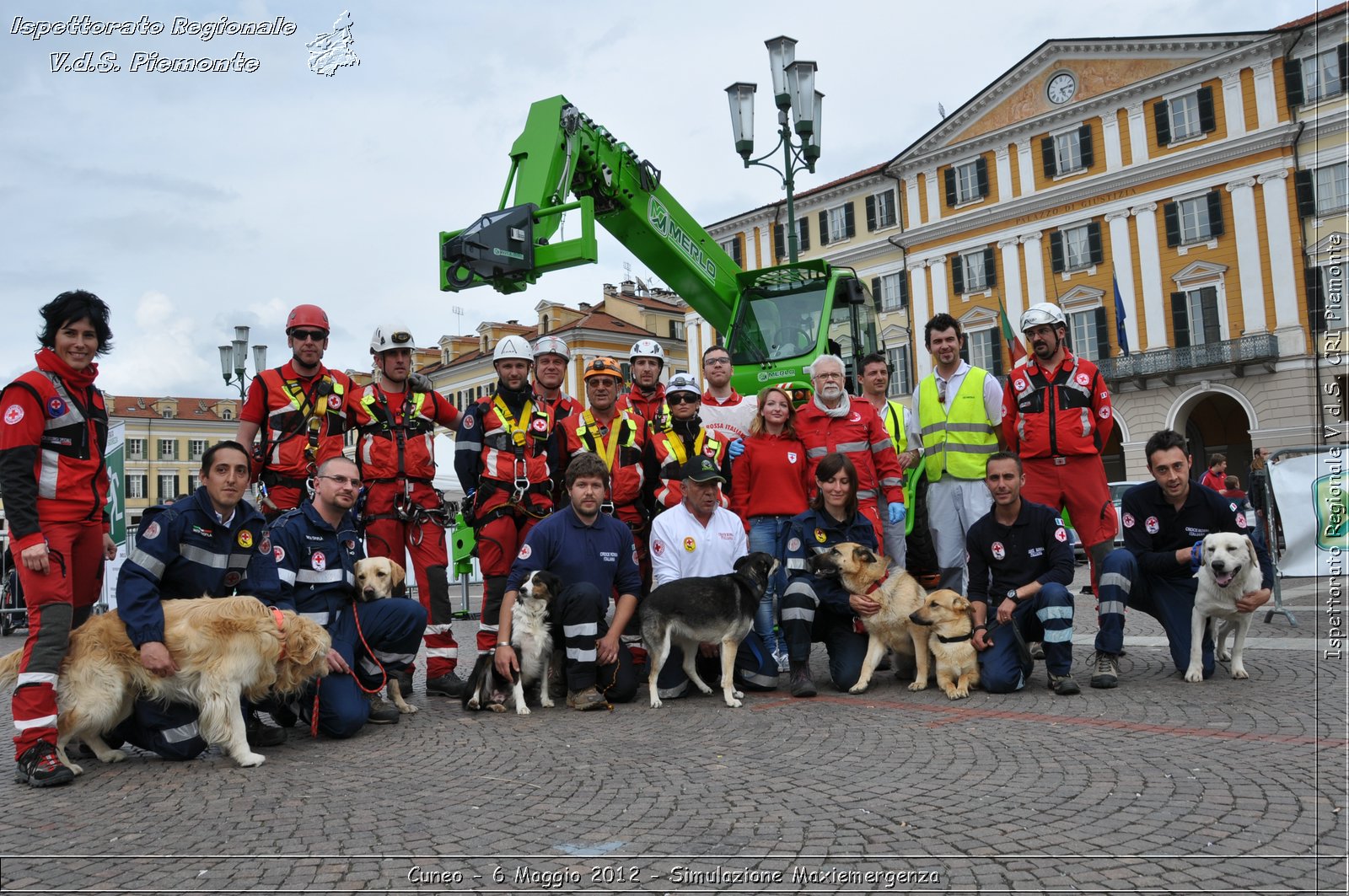 Cuneo - 6 Maggio 2012 - Simulazione Maxiemergenza- Croce Rossa Italiana - Ispettorato Regionale Volontari del Soccorso Piemonte