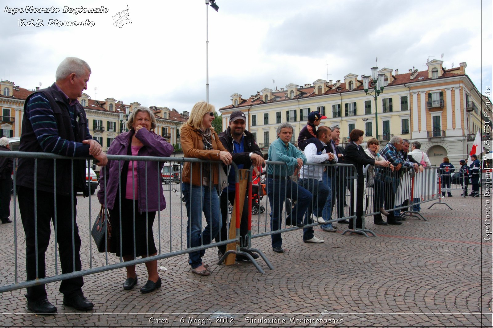 Cuneo - 6 Maggio 2012 - Simulazione Maxiemergenza- Croce Rossa Italiana - Ispettorato Regionale Volontari del Soccorso Piemonte