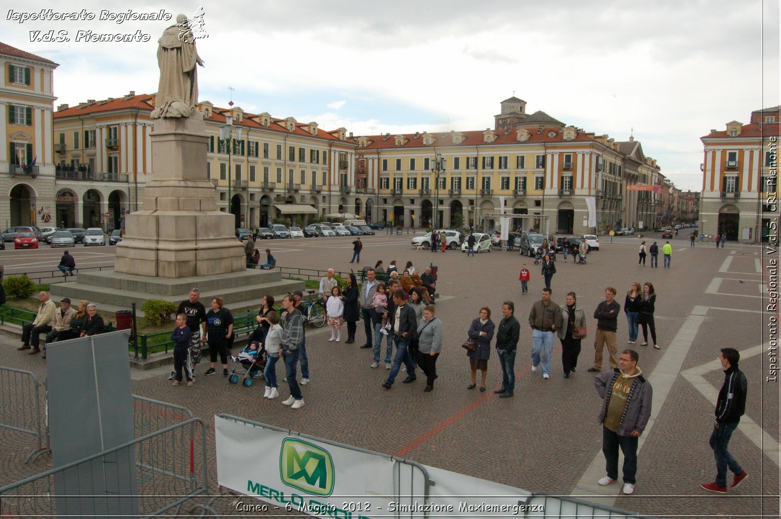 Cuneo - 6 Maggio 2012 - Simulazione Maxiemergenza- Croce Rossa Italiana - Ispettorato Regionale Volontari del Soccorso Piemonte