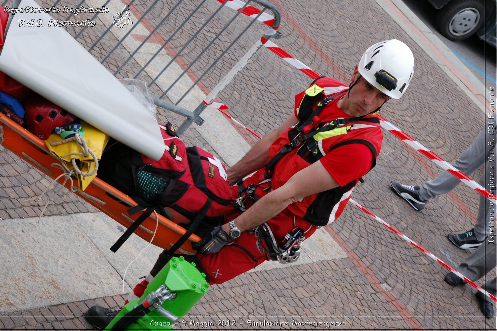 Cuneo - 6 Maggio 2012 - Simulazione Maxiemergenza- Croce Rossa Italiana - Ispettorato Regionale Volontari del Soccorso Piemonte