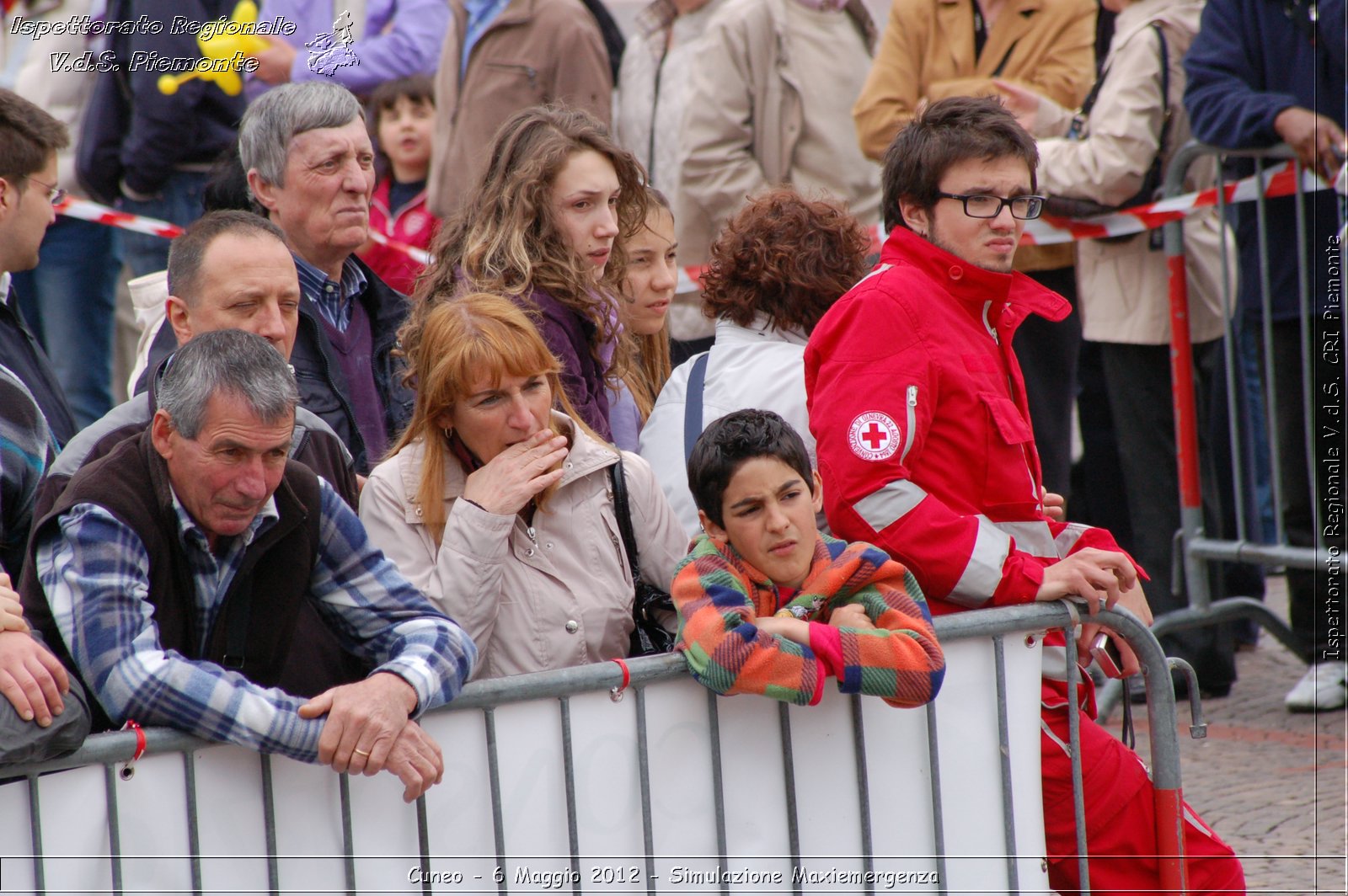 Cuneo - 6 Maggio 2012 - Simulazione Maxiemergenza- Croce Rossa Italiana - Ispettorato Regionale Volontari del Soccorso Piemonte