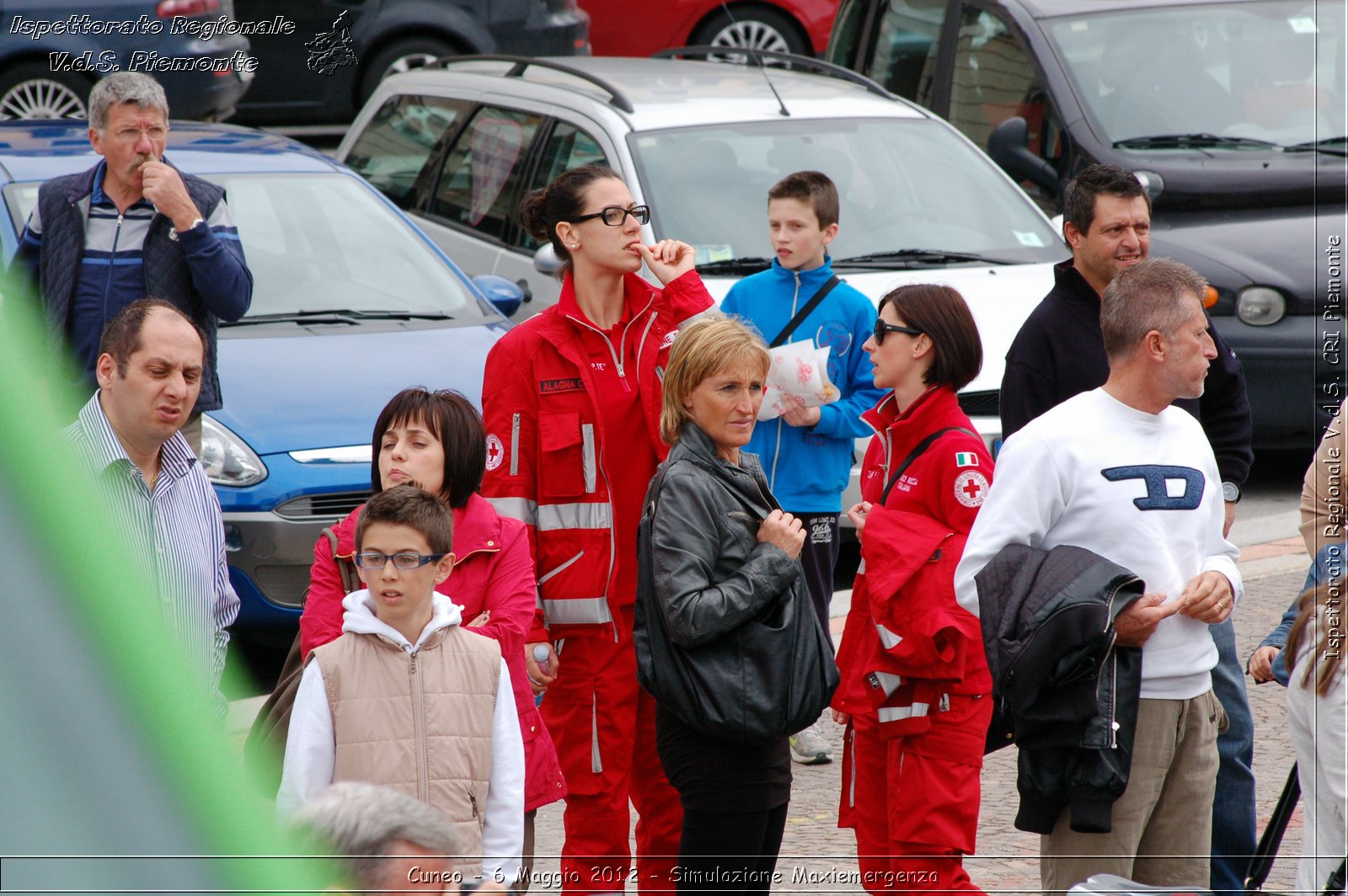 Cuneo - 6 Maggio 2012 - Simulazione Maxiemergenza- Croce Rossa Italiana - Ispettorato Regionale Volontari del Soccorso Piemonte