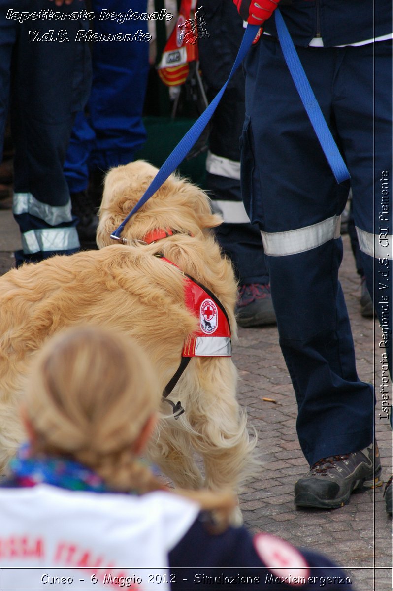 Cuneo - 6 Maggio 2012 - Simulazione Maxiemergenza- Croce Rossa Italiana - Ispettorato Regionale Volontari del Soccorso Piemonte