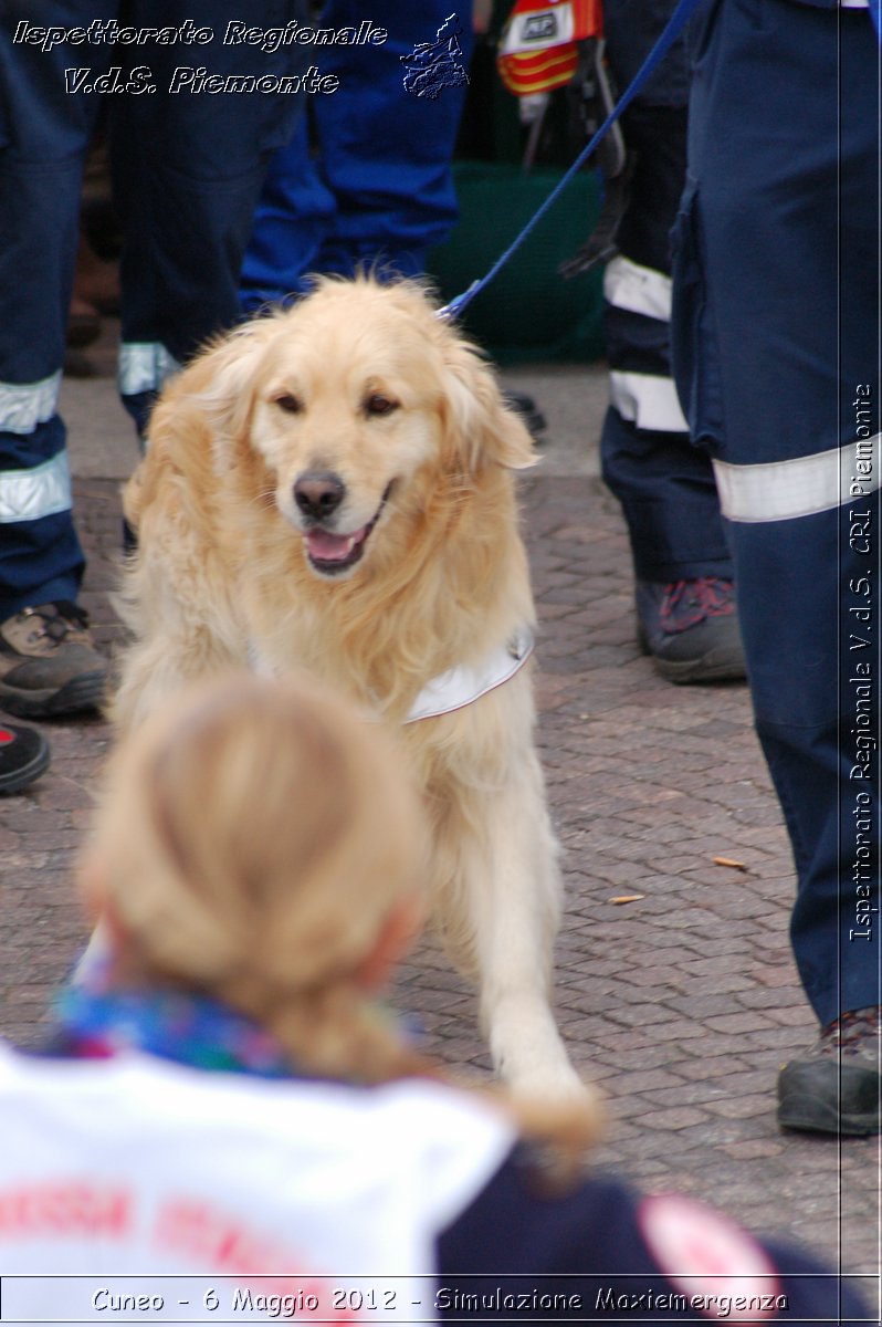 Cuneo - 6 Maggio 2012 - Simulazione Maxiemergenza- Croce Rossa Italiana - Ispettorato Regionale Volontari del Soccorso Piemonte