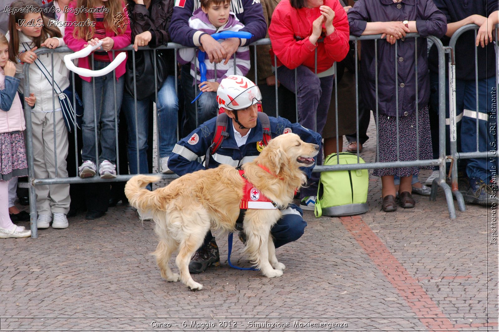 Cuneo - 6 Maggio 2012 - Simulazione Maxiemergenza- Croce Rossa Italiana - Ispettorato Regionale Volontari del Soccorso Piemonte