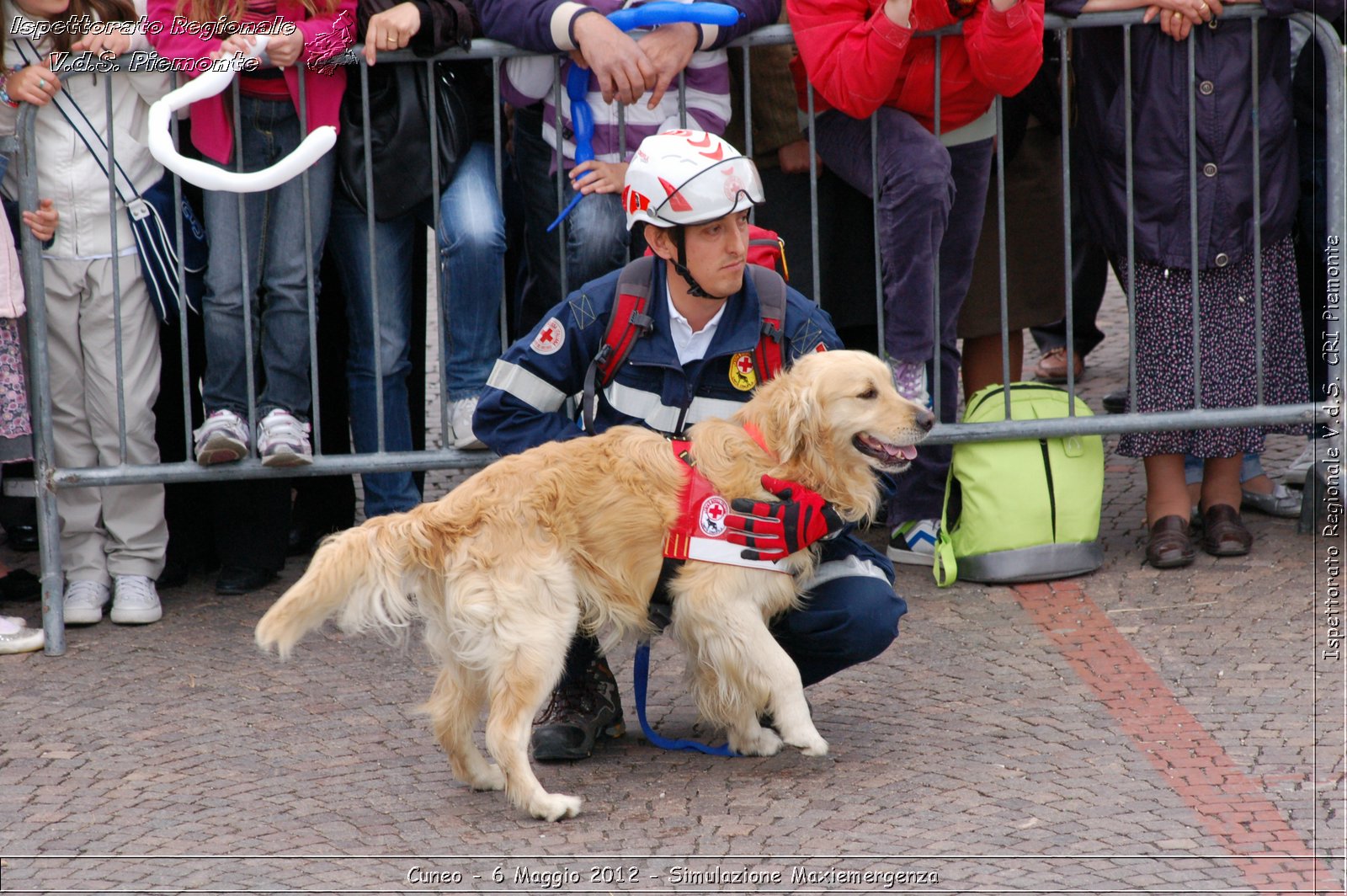 Cuneo - 6 Maggio 2012 - Simulazione Maxiemergenza- Croce Rossa Italiana - Ispettorato Regionale Volontari del Soccorso Piemonte