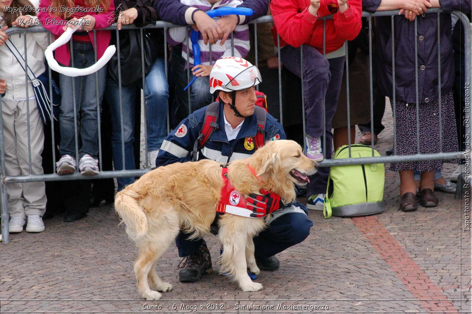 Cuneo - 6 Maggio 2012 - Simulazione Maxiemergenza- Croce Rossa Italiana - Ispettorato Regionale Volontari del Soccorso Piemonte