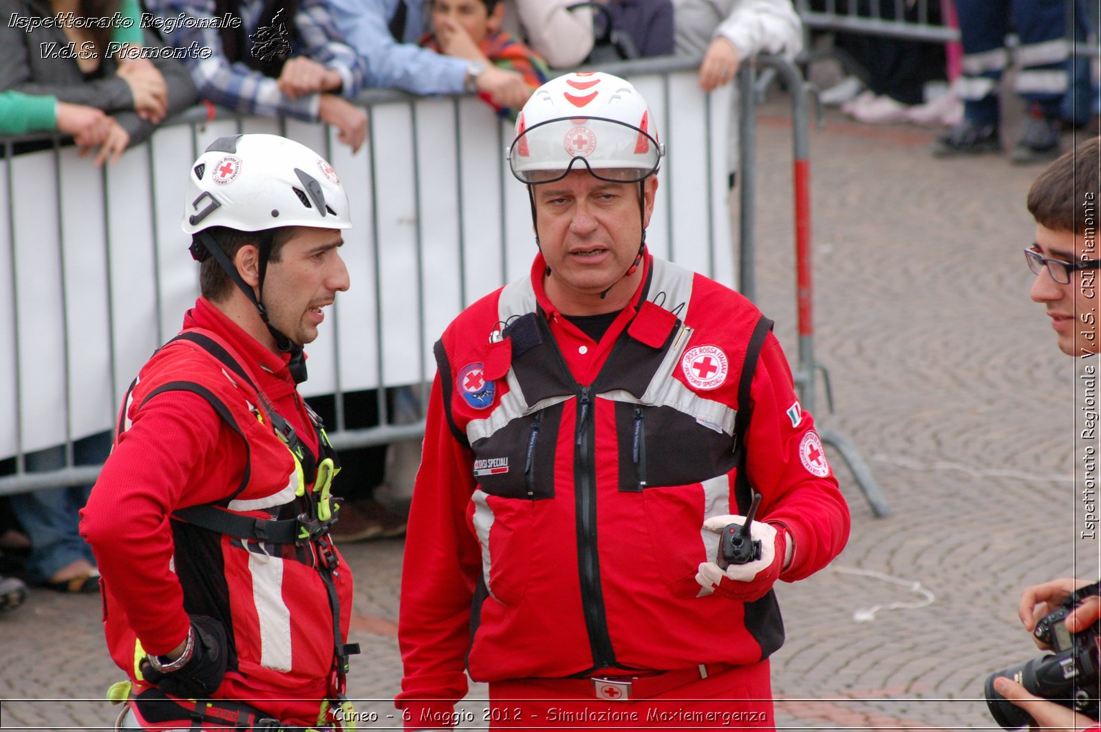 Cuneo - 6 Maggio 2012 - Simulazione Maxiemergenza- Croce Rossa Italiana - Ispettorato Regionale Volontari del Soccorso Piemonte