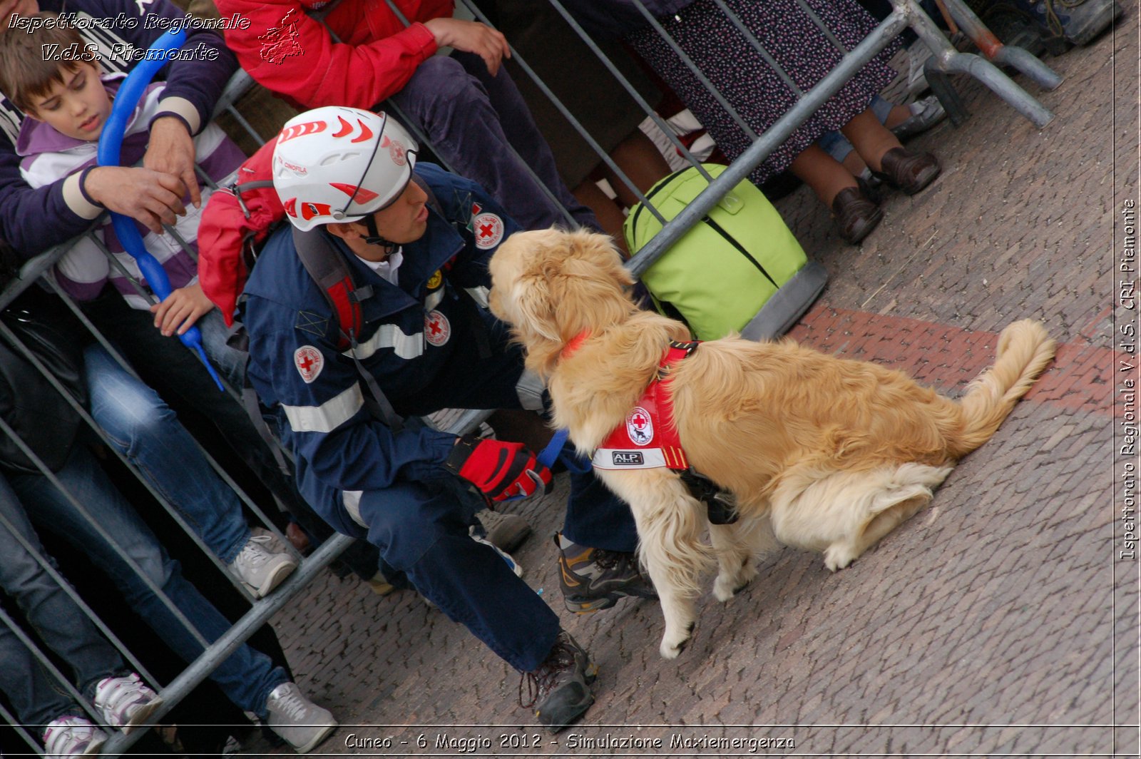 Cuneo - 6 Maggio 2012 - Simulazione Maxiemergenza- Croce Rossa Italiana - Ispettorato Regionale Volontari del Soccorso Piemonte