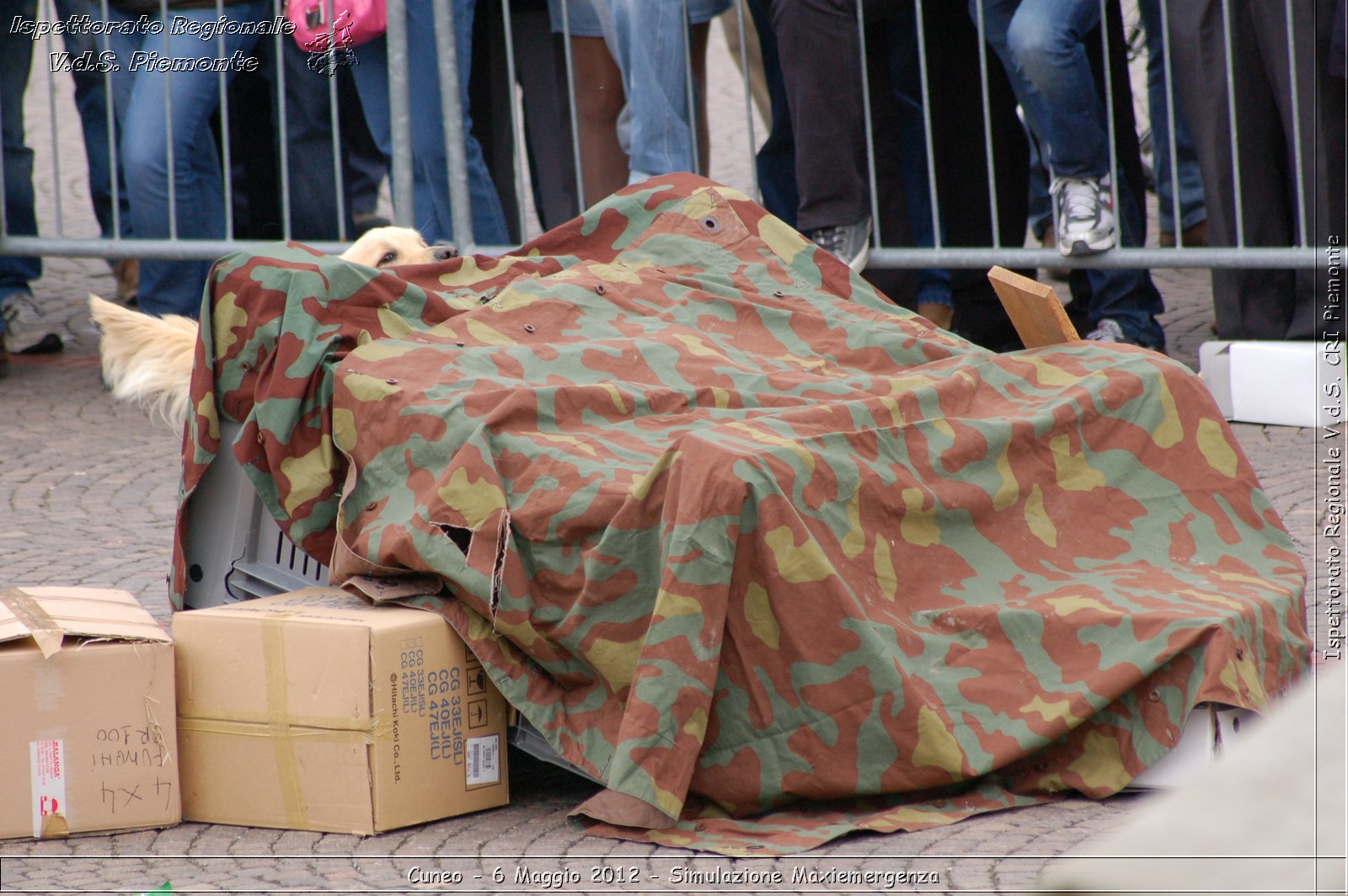 Cuneo - 6 Maggio 2012 - Simulazione Maxiemergenza- Croce Rossa Italiana - Ispettorato Regionale Volontari del Soccorso Piemonte