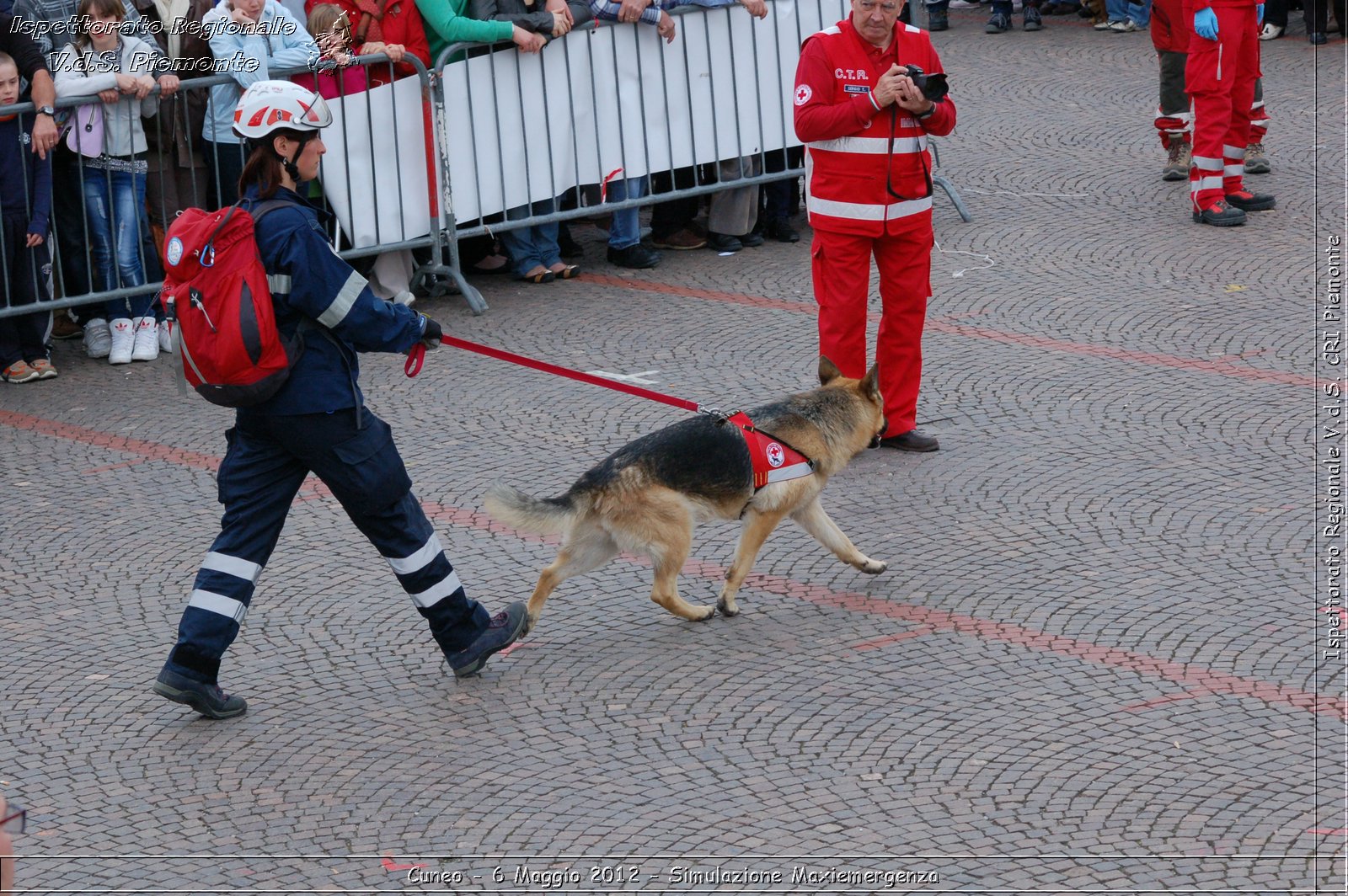 Cuneo - 6 Maggio 2012 - Simulazione Maxiemergenza- Croce Rossa Italiana - Ispettorato Regionale Volontari del Soccorso Piemonte