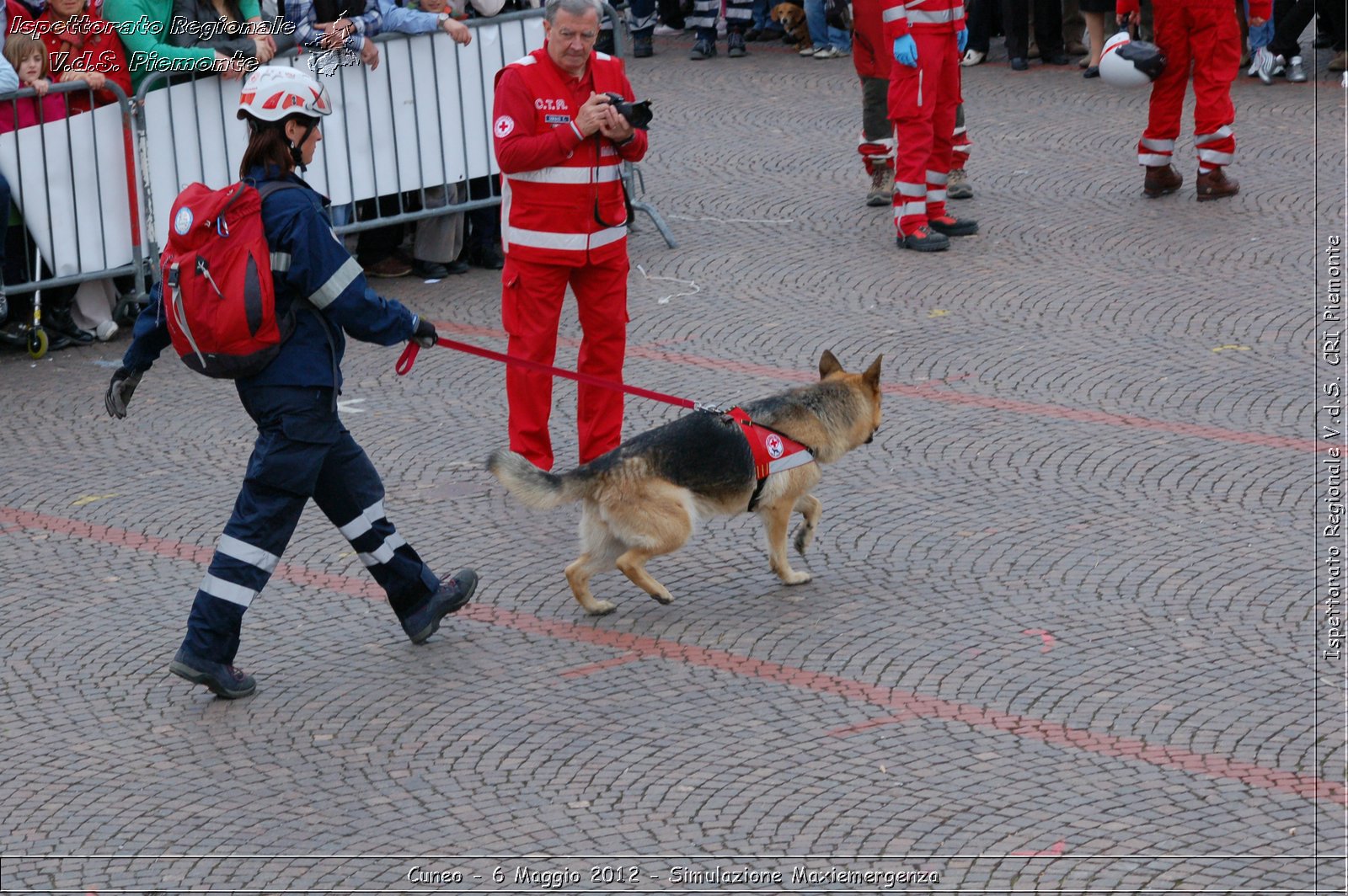 Cuneo - 6 Maggio 2012 - Simulazione Maxiemergenza- Croce Rossa Italiana - Ispettorato Regionale Volontari del Soccorso Piemonte