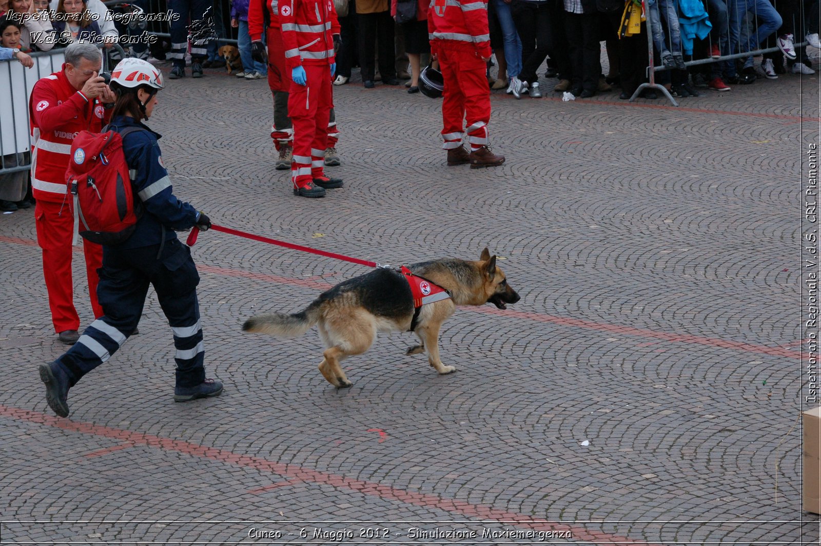 Cuneo - 6 Maggio 2012 - Simulazione Maxiemergenza- Croce Rossa Italiana - Ispettorato Regionale Volontari del Soccorso Piemonte