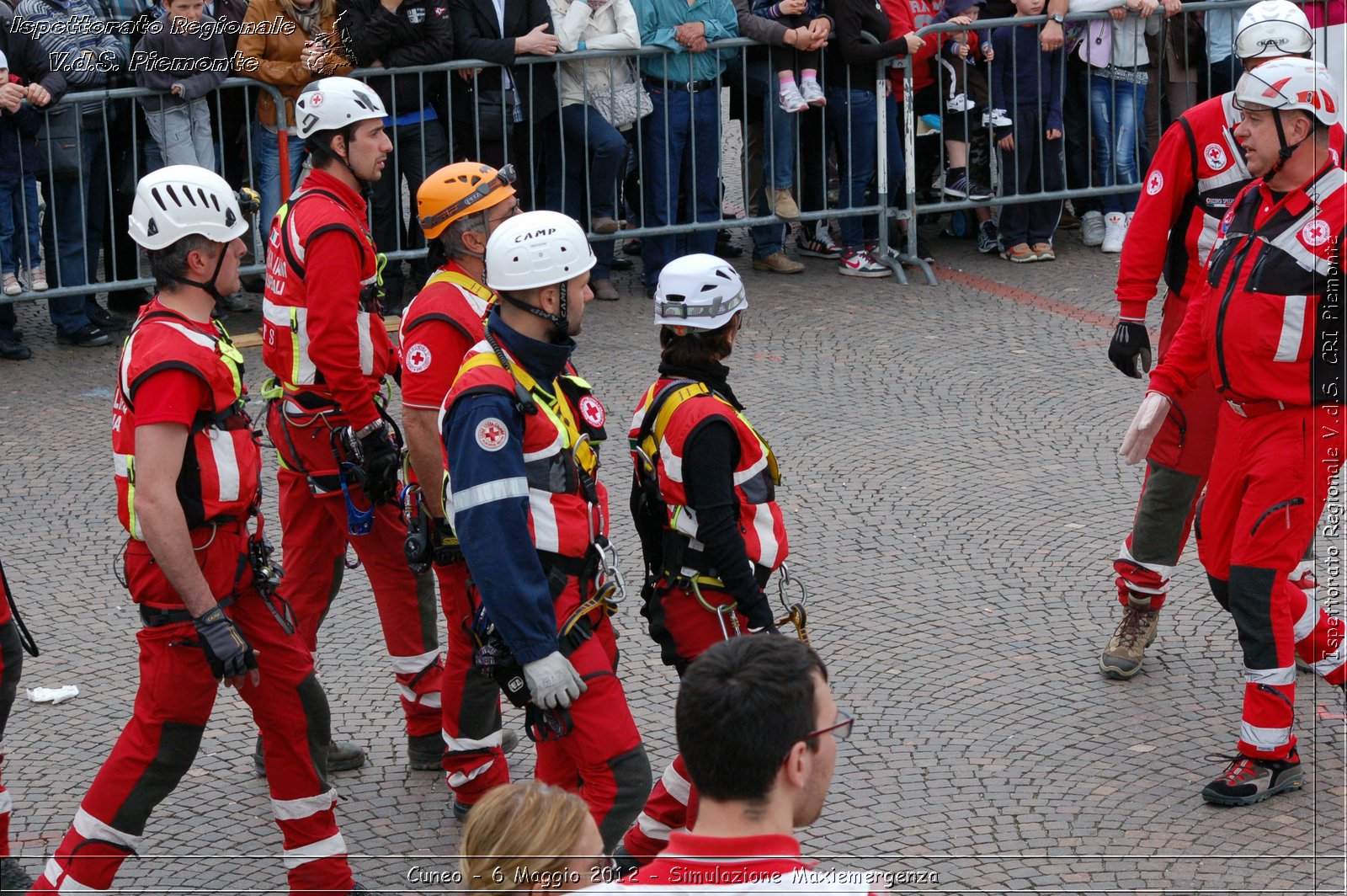 Cuneo - 6 Maggio 2012 - Simulazione Maxiemergenza- Croce Rossa Italiana - Ispettorato Regionale Volontari del Soccorso Piemonte